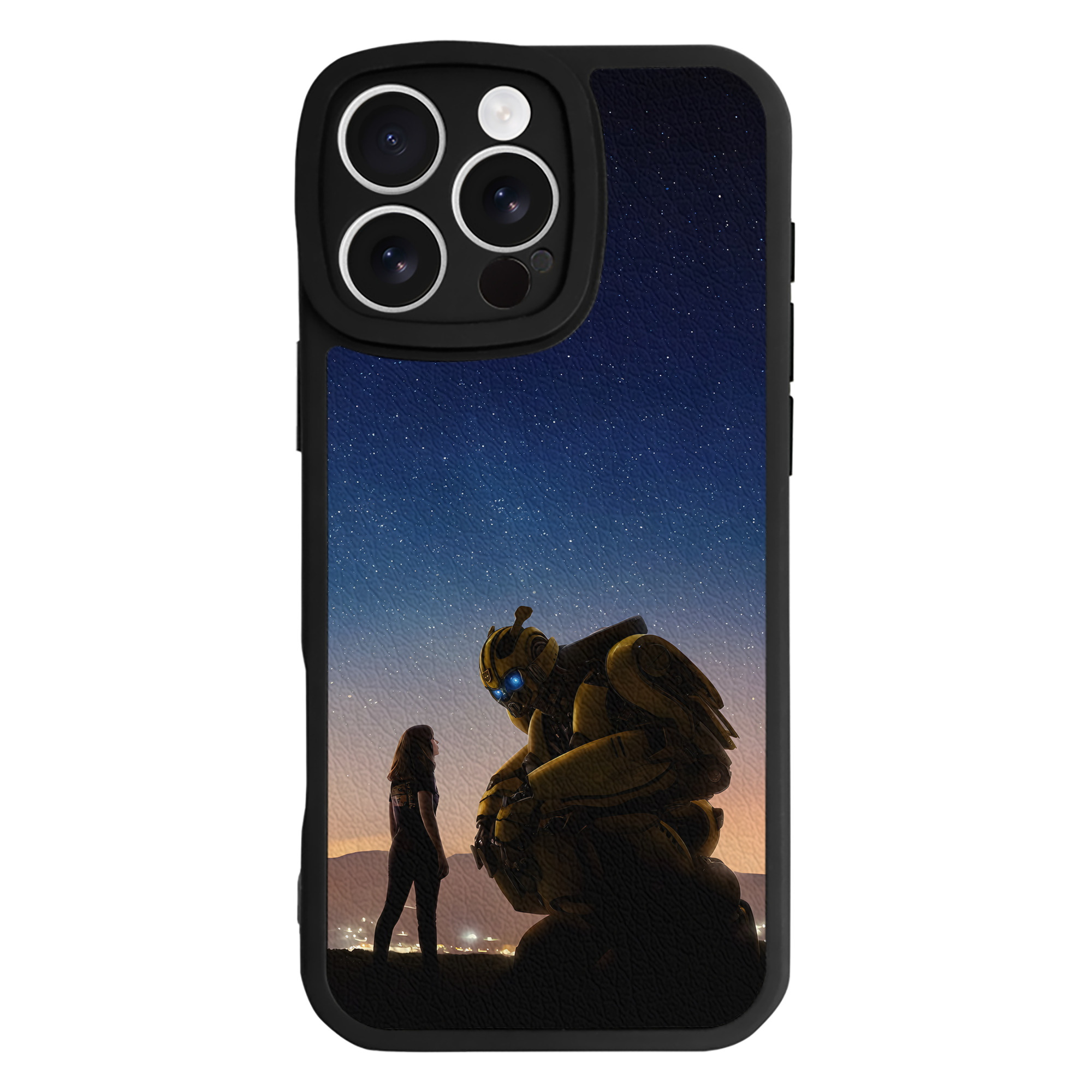（画像用） Transformers トランスフォーマー 【iPhone 16シリーズ対応】シリコンスマホケース（レザー調） 材質：シリコン